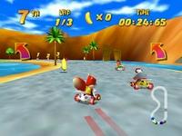 une photo d'Ã©cran de Diddy Kong Racing sur Nintendo 64